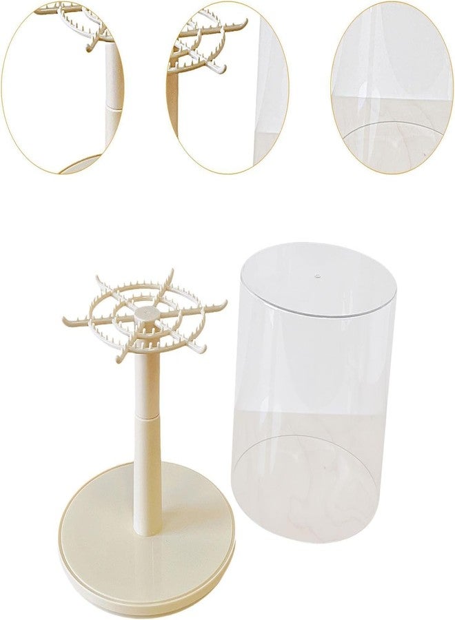 Jrelecs Clear Display Case Compatible with Labubu 6.7inch Dolls ,Hanging Display Case for 17cm Dolls,Clear Acrylic Box with Dust and Moisture Proof,with Protective Shell(Doll Not Included) - Image 4